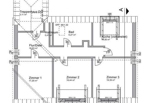 Grundriss Dachgeschoss