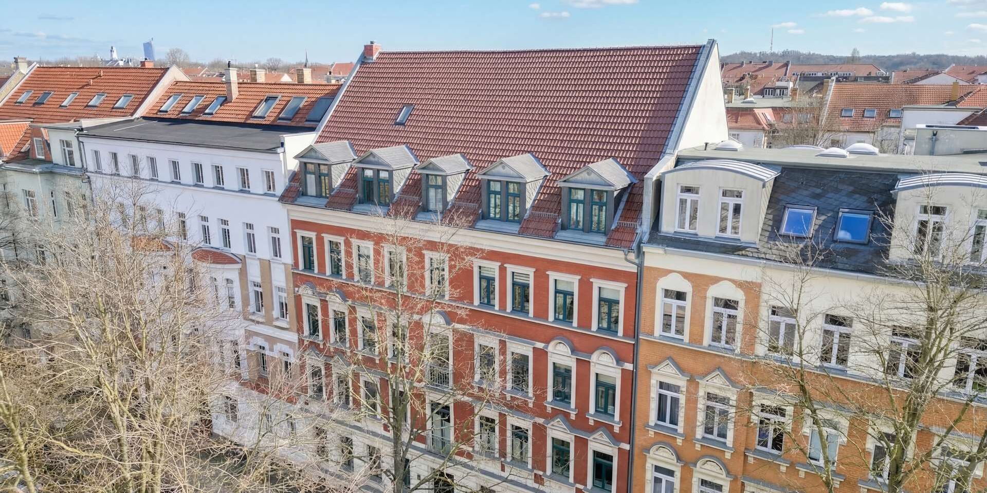 Attraktive 3-Raum-Maisonettewohnung mit Balkon in Leipzig-Schleussig