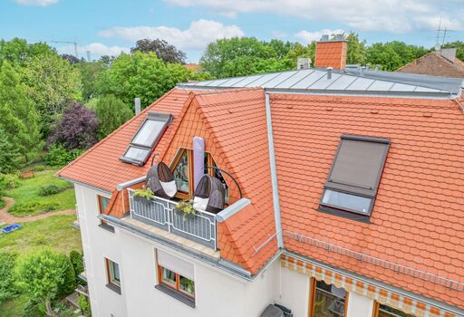 Ansicht Dachterrasse am SZ