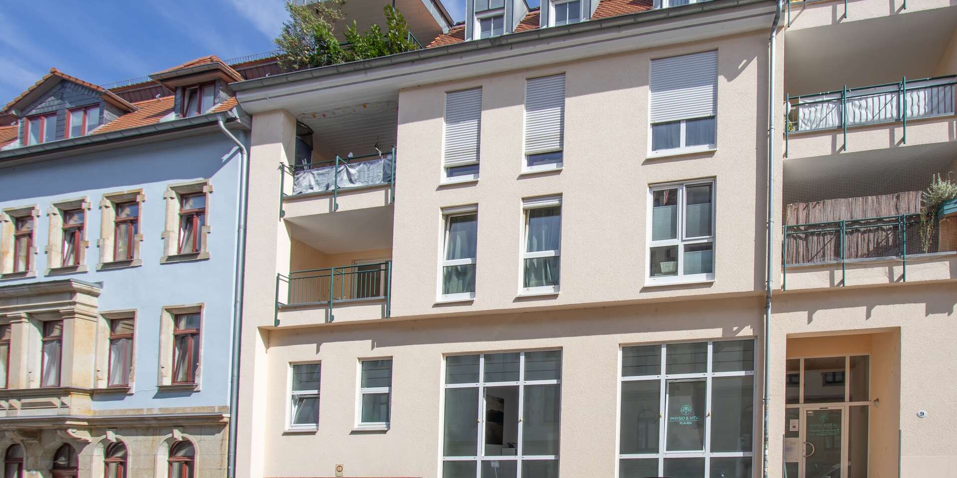     Frisch renovierte 3-Raumwohnung mit Balkon und Stellplatz in Dresden-Plauen    