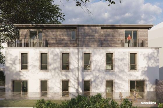 Erstbezug: exklusive 4-Raum-Maisonettewohnung mit 2 Bädern und großer Dachterrasse