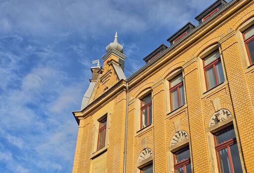 Detail historische Fassade