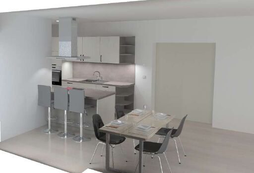 Visualisierung Einbauküche