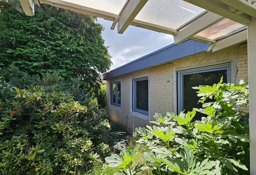 Terrasse Richtung Schlafzimmer