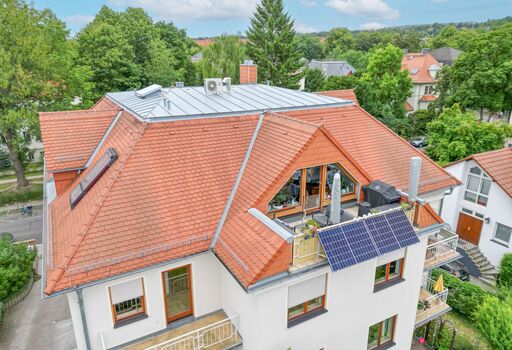 Ansicht Dachterrasse am WZ