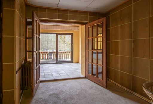 Blick zum Wintergarten