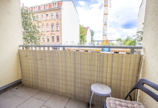 Balkon am Schlafzimmer