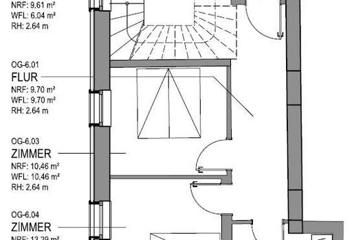 Grundriss WE 04 untere Ebene