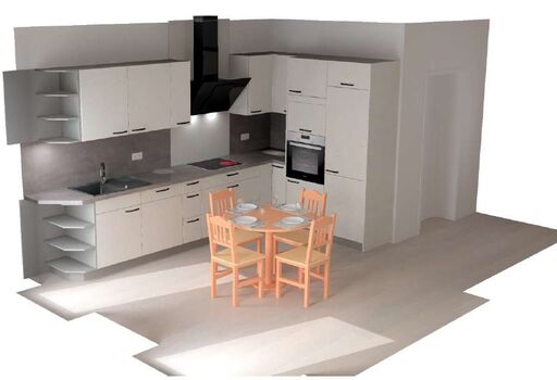 Visualisierung Einbauküche