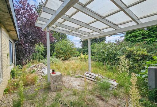 Terrasse Richtung Grundstück