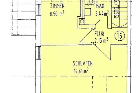 Grundriss obere Ebene Exposé
