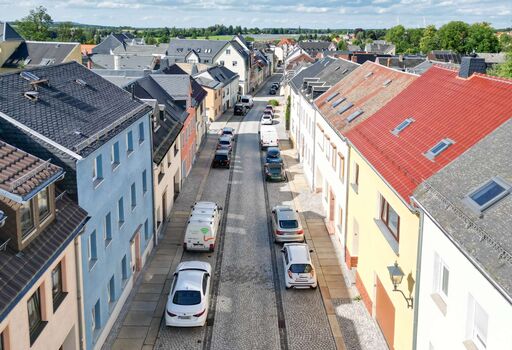 Blick in die Straße