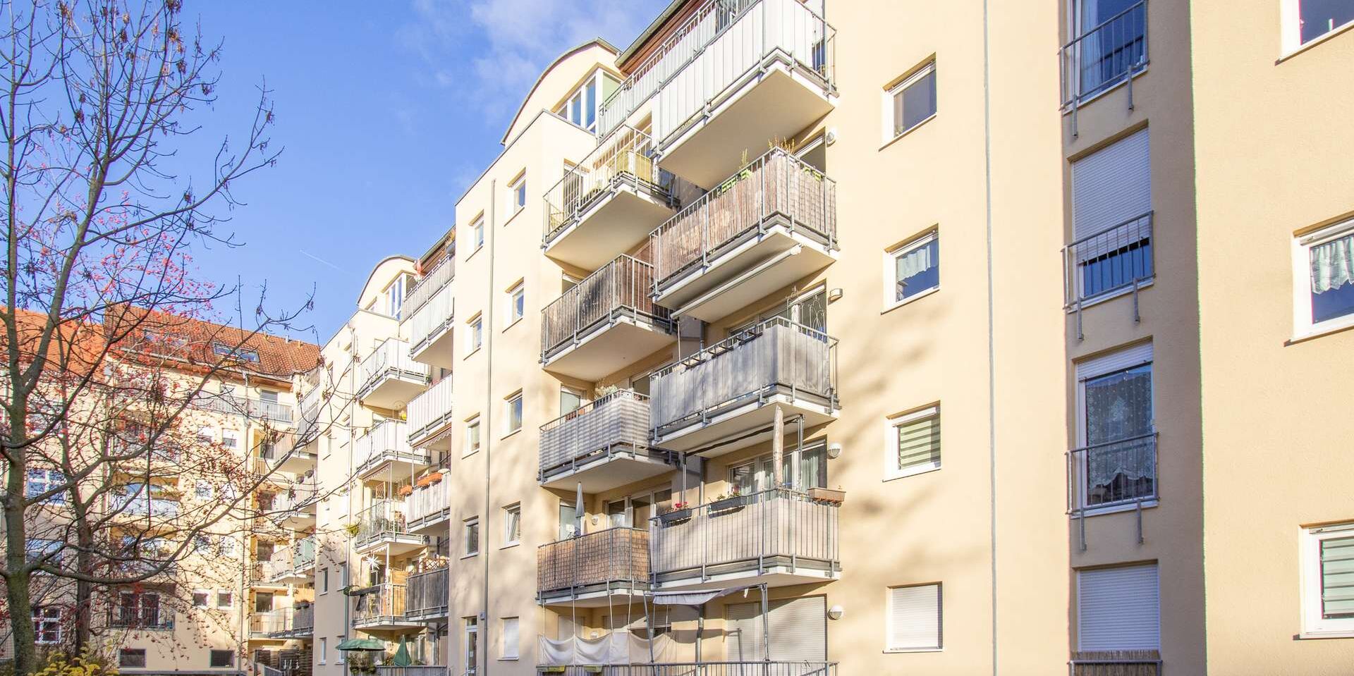     2-Raumwohnung mit Balkon und TG-Stellplatz in Dresden-Striesen    