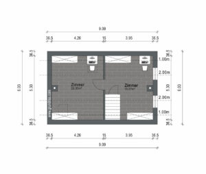 Grundriss Dachgeschoss