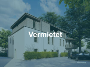 vermietet