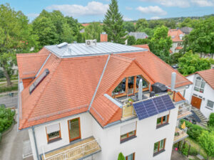 Ansicht Dachterrasse am WZ