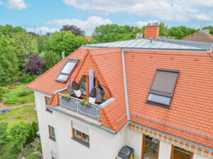 Ansicht Dachterrasse am SZ