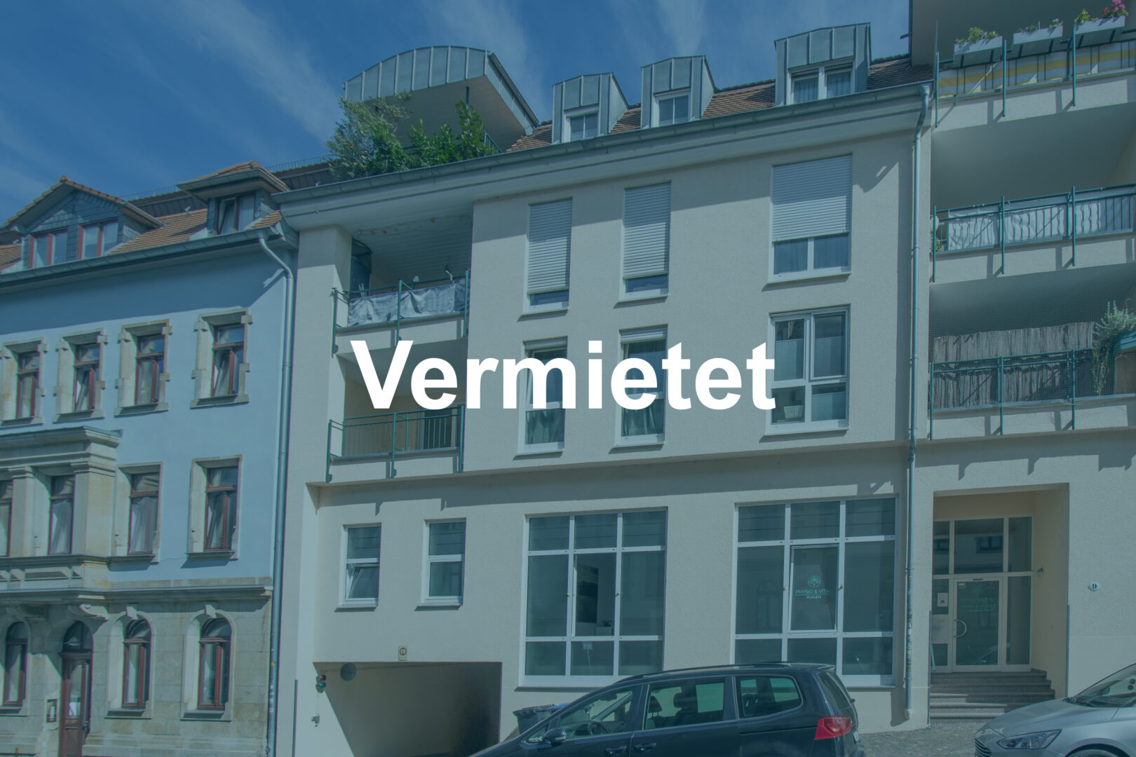 vermietet