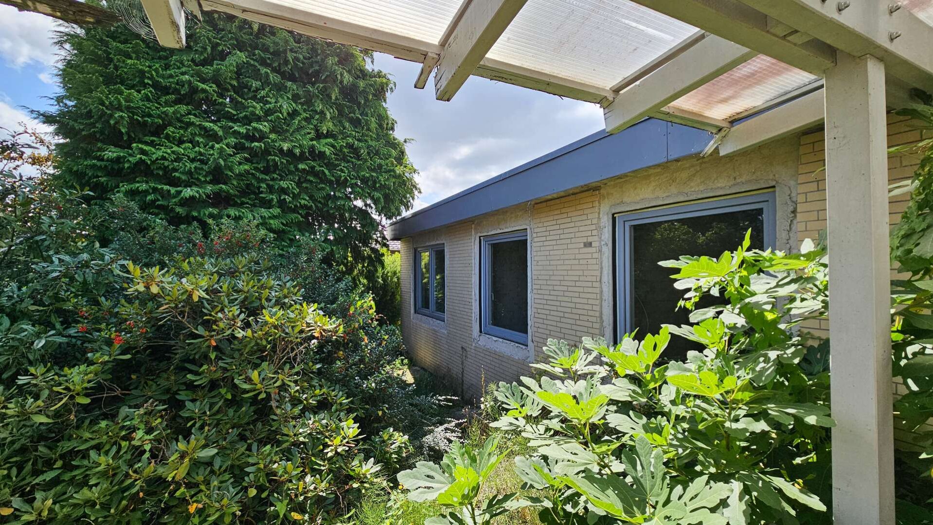 Terrasse Richtung Schlafzimmer